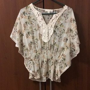 HESPERUS | floral blouse